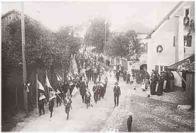 Burschenverein September 1914